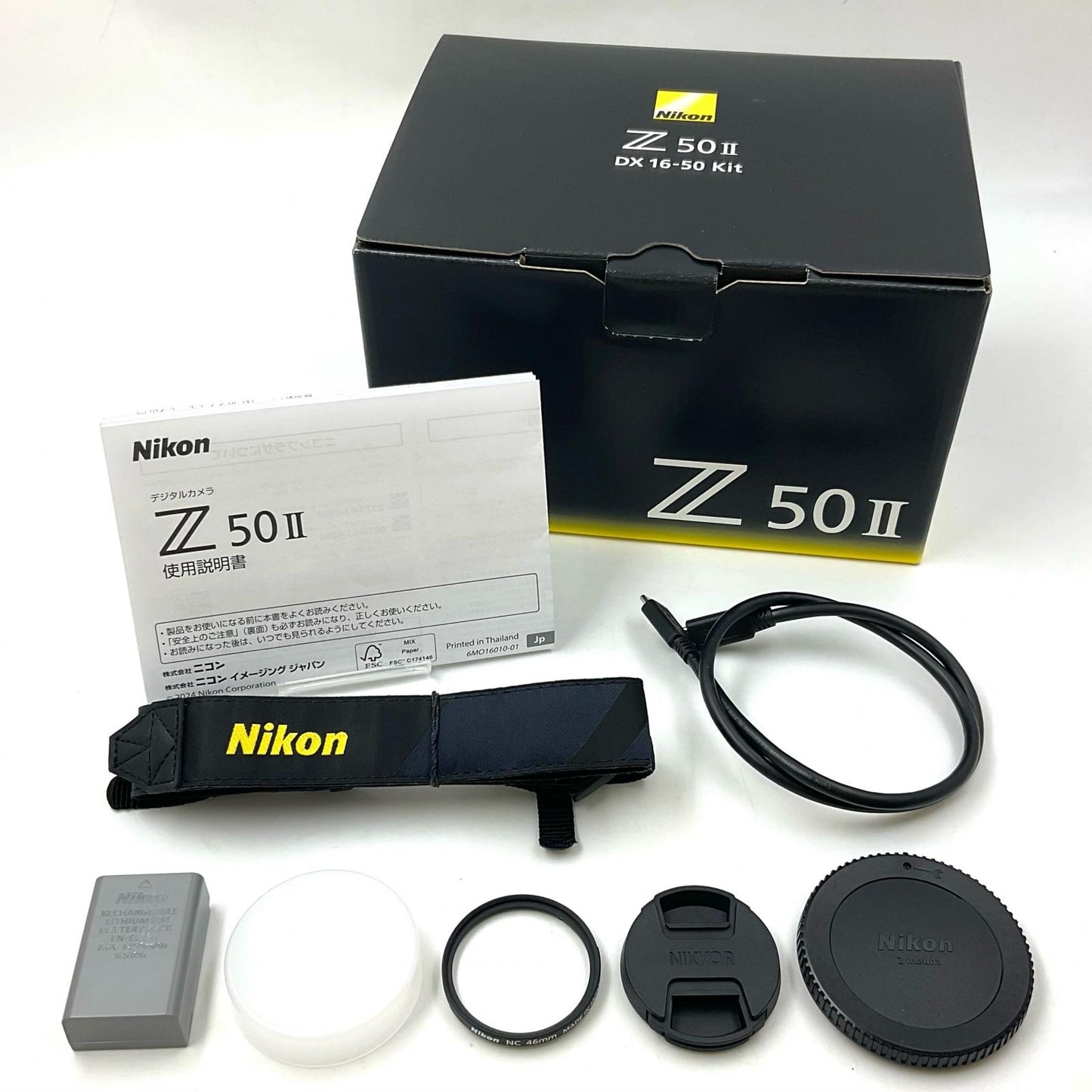 【全額返金保証】【最速発送】Nikon デジタル一眼 Z50II 16-50 VR レンズキット ブラック 超美品 動作確認済