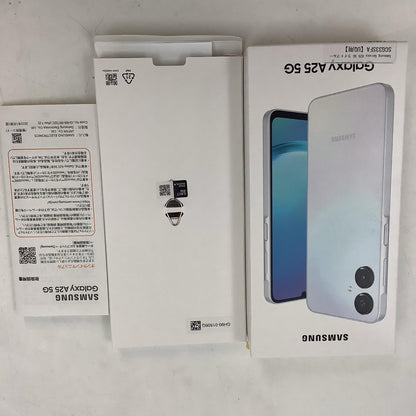 【全額返金保証】【最速発送】SAMSUNG Galaxy A25 5G 64GB ライトブルー au SCG33 白ロム 超美品 動作確認済