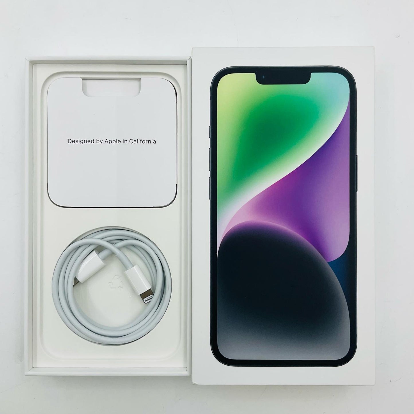 【全額返金保証】【最速発送】Apple iPhone iPhone 14 128GB ミッドナイト Softbank 美品 動作確認済 100%