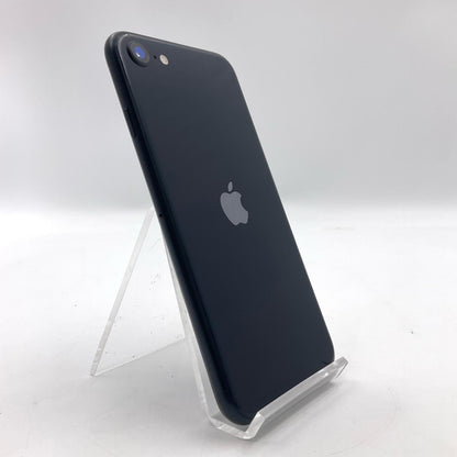 【全額返金保証】【最速発送】Apple iPhone iPhone SE（第3世代） 64GB ミッドナイト Softbank 白ロム 動作確認済 98%