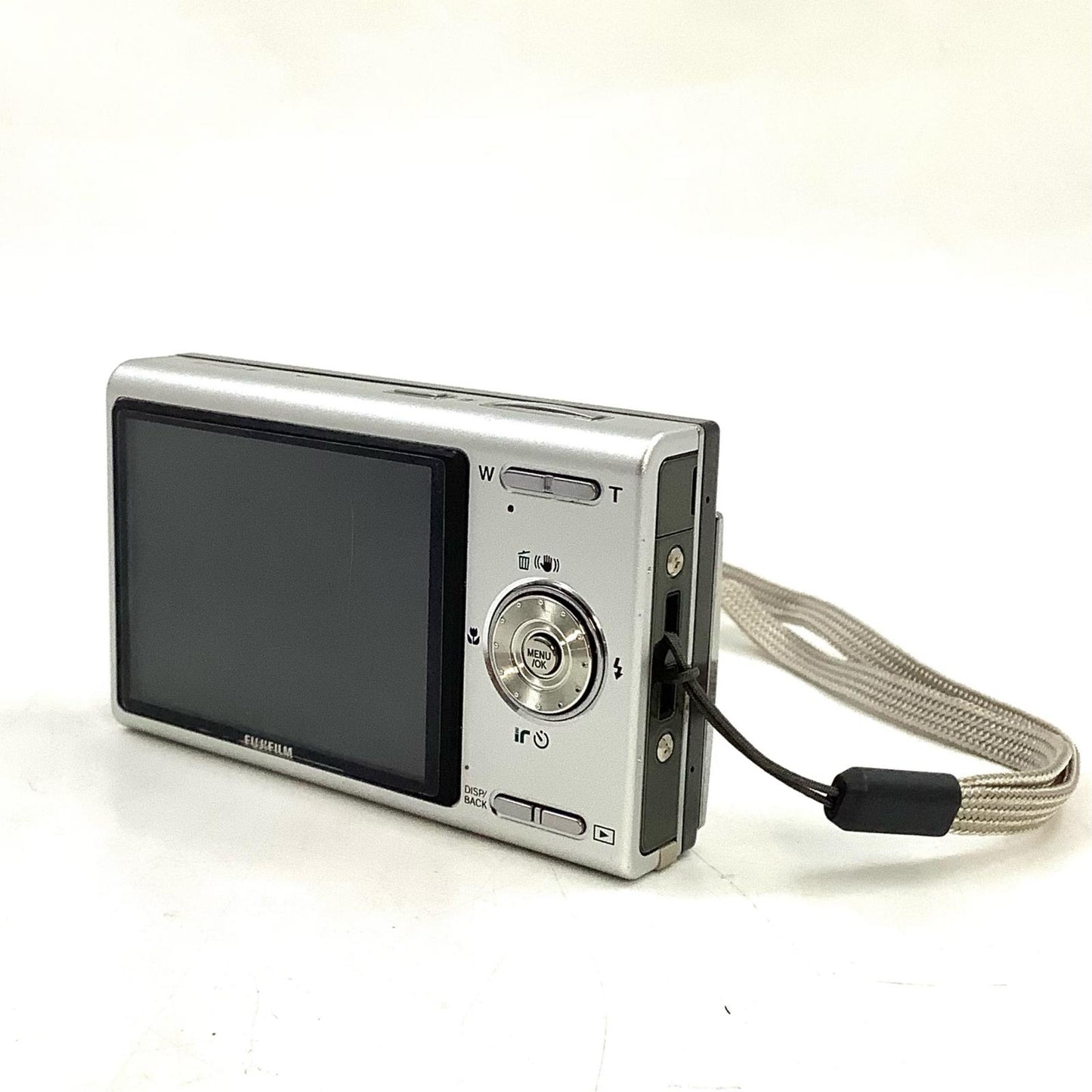 【全額返金保証】【最速発送】FUJIFILM コンパクトデジタルカメラ FinePix Z100fd シルバー 美品 動作確認済