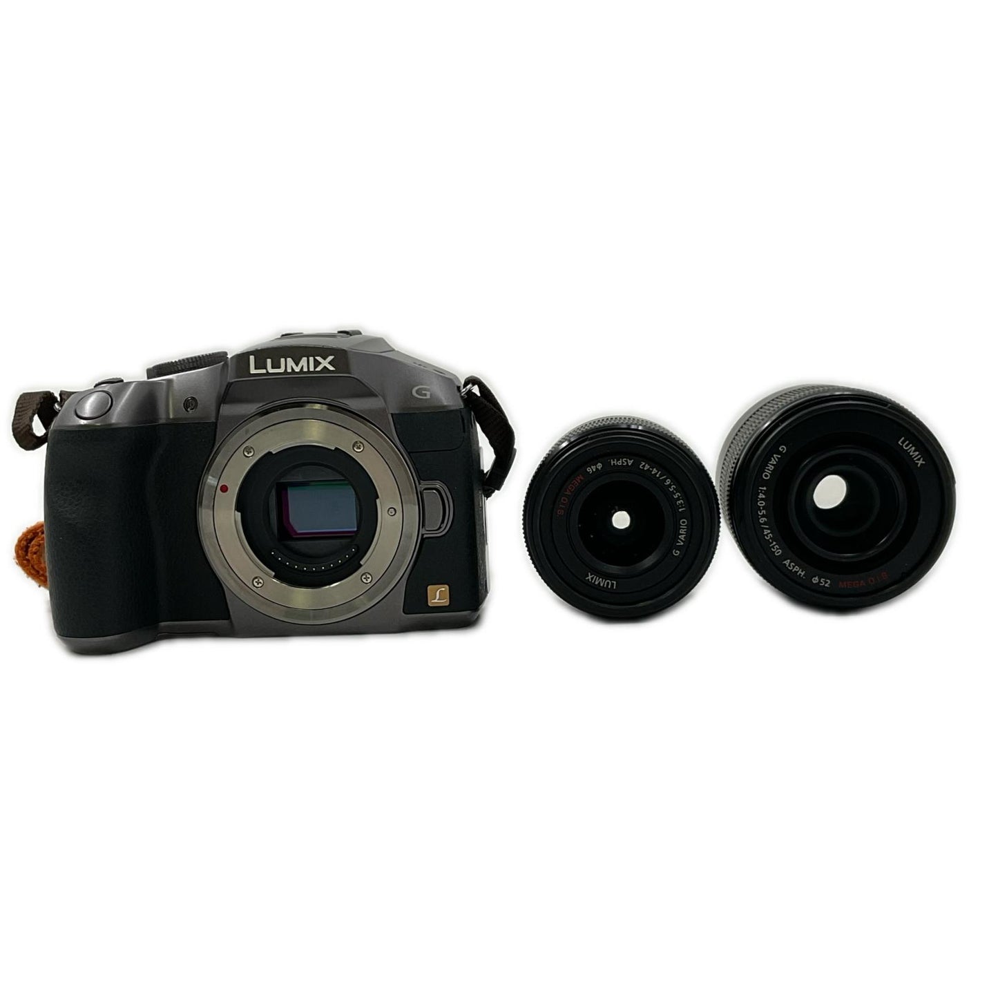【最速発送】Panasonic デジタル一眼 LUMIX DMC-G6W ダブルズームレンズキット ブラック【難有】