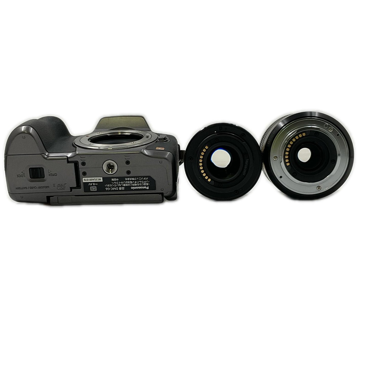 【最速発送】Panasonic デジタル一眼 LUMIX DMC-G6W ダブルズームレンズキット ブラック【難有】