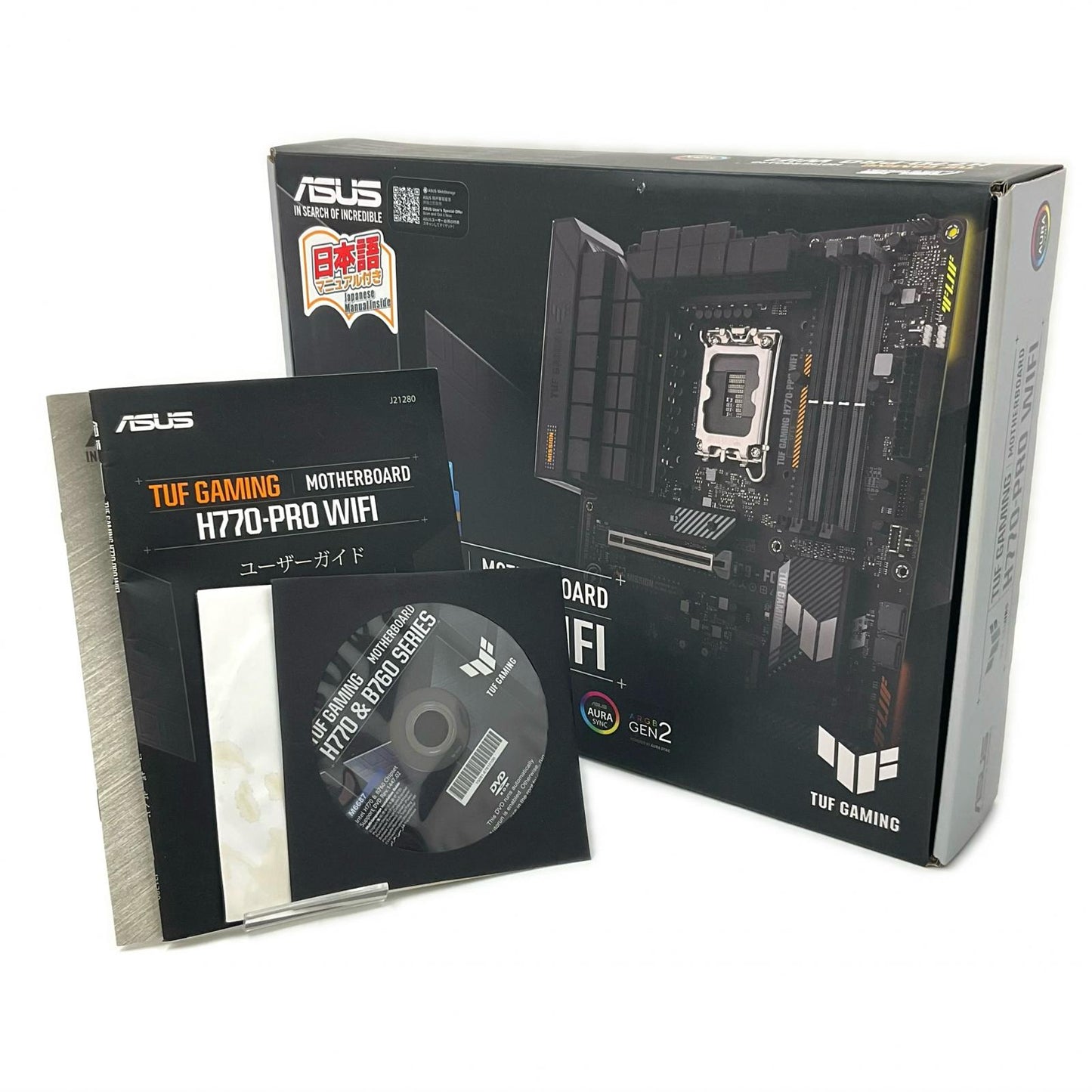 【最速発送】ASUS マザーボード ATX LGA1700マザーボード TUF GAMING H770-PRO WIFI【難有】