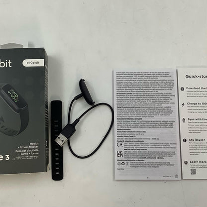 【全額返金保証】【最速発送】Google Fitbit Inspire 3 FB424BKBK 超美品 動作確認済
