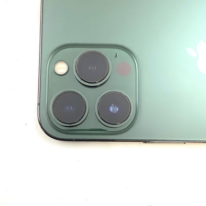 【全額返金保証】【最速発送】Apple iPhone iPhone 13 Pro 256GB アルパイングリーン au SIMフリー 白ロム 動作確認済 78%