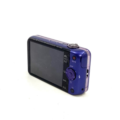【全額返金保証】【最速発送】Sony コンパクトデジタルカメラ サイバーショット DSC-WX7 ブルー 動作確認済