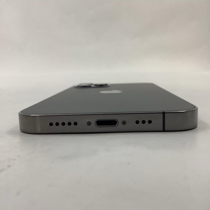 【全額返金保証】【最速発送】Apple iPhone iPhone 12 Pro 128GB グラファイト SIMフリー 白ロム 美品 動作確認済 83%