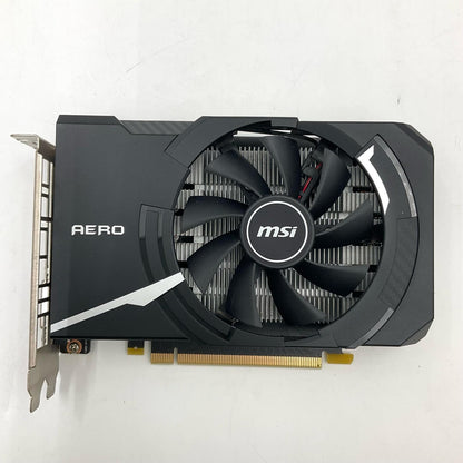 【全額返金保証】【最速発送】MSI グラフィックボード NVIDIA GeForce GTX 1650 GeForce GTX 1650 D6 AERO ITX OCV1 4GB 美品 動作確認済