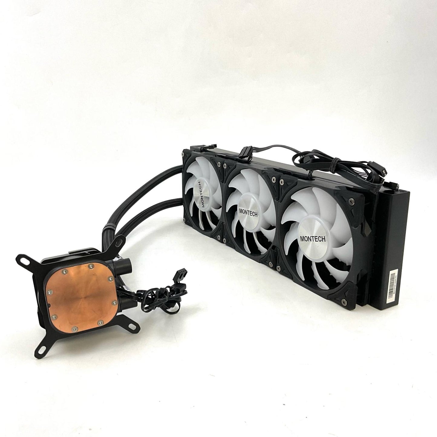 【全額返金保証】【最速発送】MONTECH CPUクーラー 簡易水冷クーラー HyperFlow ARGB 360 美品 動作確認済