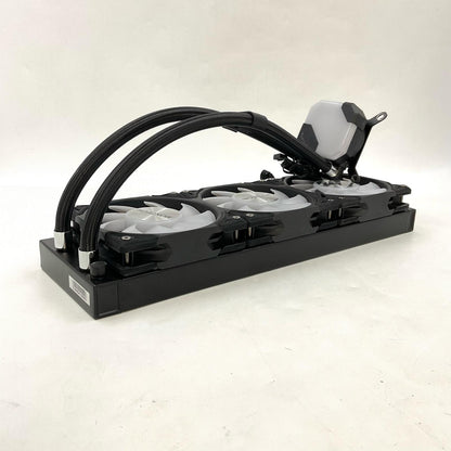 【全額返金保証】【最速発送】MONTECH CPUクーラー 簡易水冷クーラー HyperFlow ARGB 360 美品 動作確認済