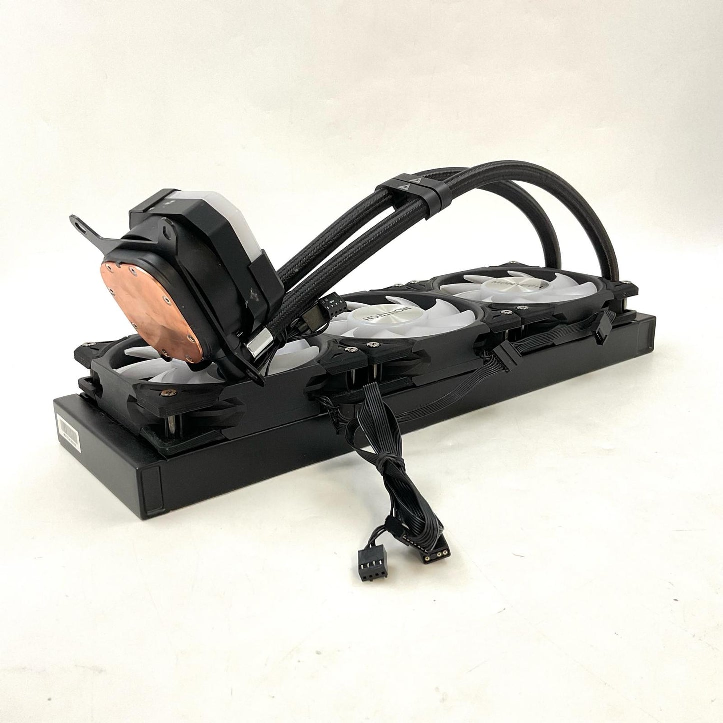 【全額返金保証】【最速発送】MONTECH CPUクーラー 簡易水冷クーラー HyperFlow ARGB 360 美品 動作確認済