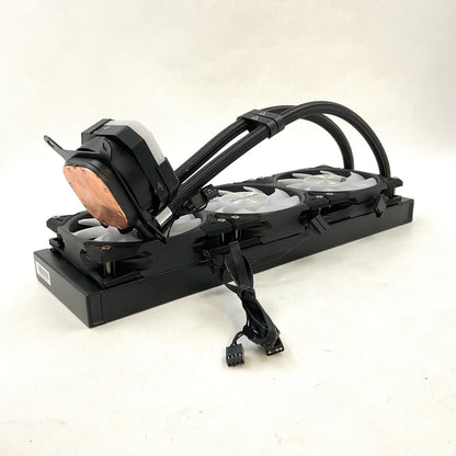 【全額返金保証】【最速発送】MONTECH CPUクーラー 簡易水冷クーラー HyperFlow ARGB 360 美品 動作確認済