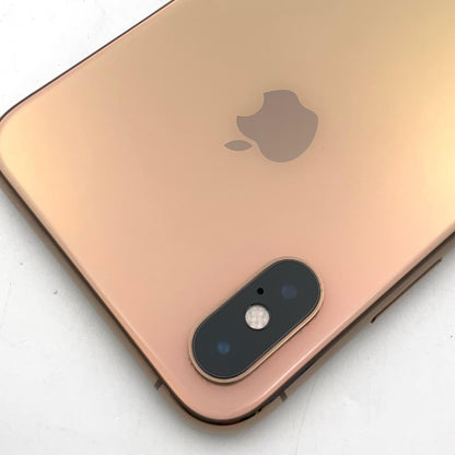 【最速発送】Apple iPhone iPhone XS 256GB ゴールド docomo SIMフリー 白ロム【難有】 86%