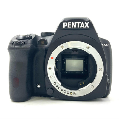 【最速発送】PENTAX デジタル一眼 K-50 ボディ [ブラック]【難有】