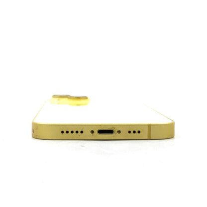 【全額返金保証】【最速発送】Apple iPhone iPhone 14 256GB イエロー SIMフリー 白ロム 動作確認済 85%