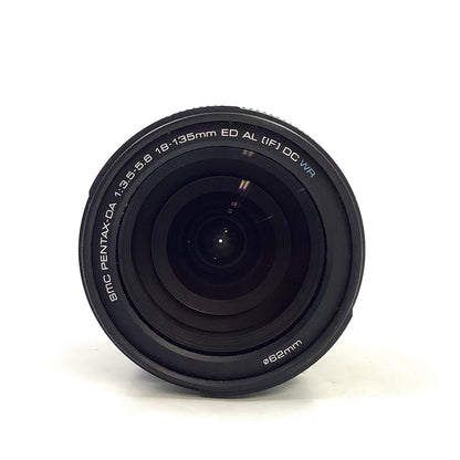 【全額返金保証】【最速発送】PENTAX smc PENTAX-DA 18-135mmF3.5-5.6ED AL[IF] DC WR 美品 動作確認済