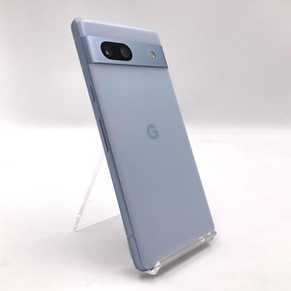【全額返金保証】【最速発送】Google Pixel 7a 128GB Sea au G82U8 白ロム 美品 動作確認済