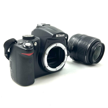 【全額返金保証】【最速発送】Nikon デジタル一眼 D5000 レンズキット ブラック 動作確認済