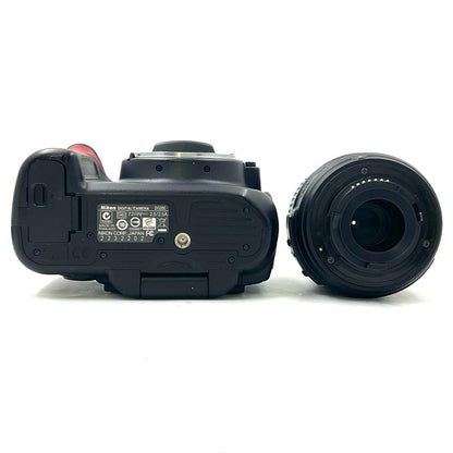 【全額返金保証】【最速発送】Nikon デジタル一眼 D5000 レンズキット ブラック 動作確認済