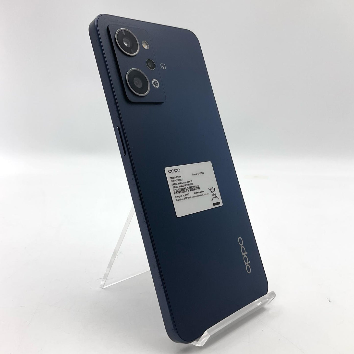 【全額返金保証】【最速発送】OPPO Reno 7A 128GB スターリーブラック SIMフリー CPH2353 白ロム 動作確認済