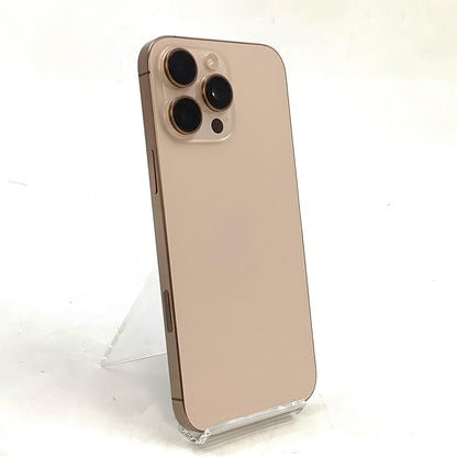 【全額返金保証】【最速発送】Apple iPhone iPhone 16 Pro Max 256GB デザートチタニウム docomo 白ロム 美品 動作確認済 100%