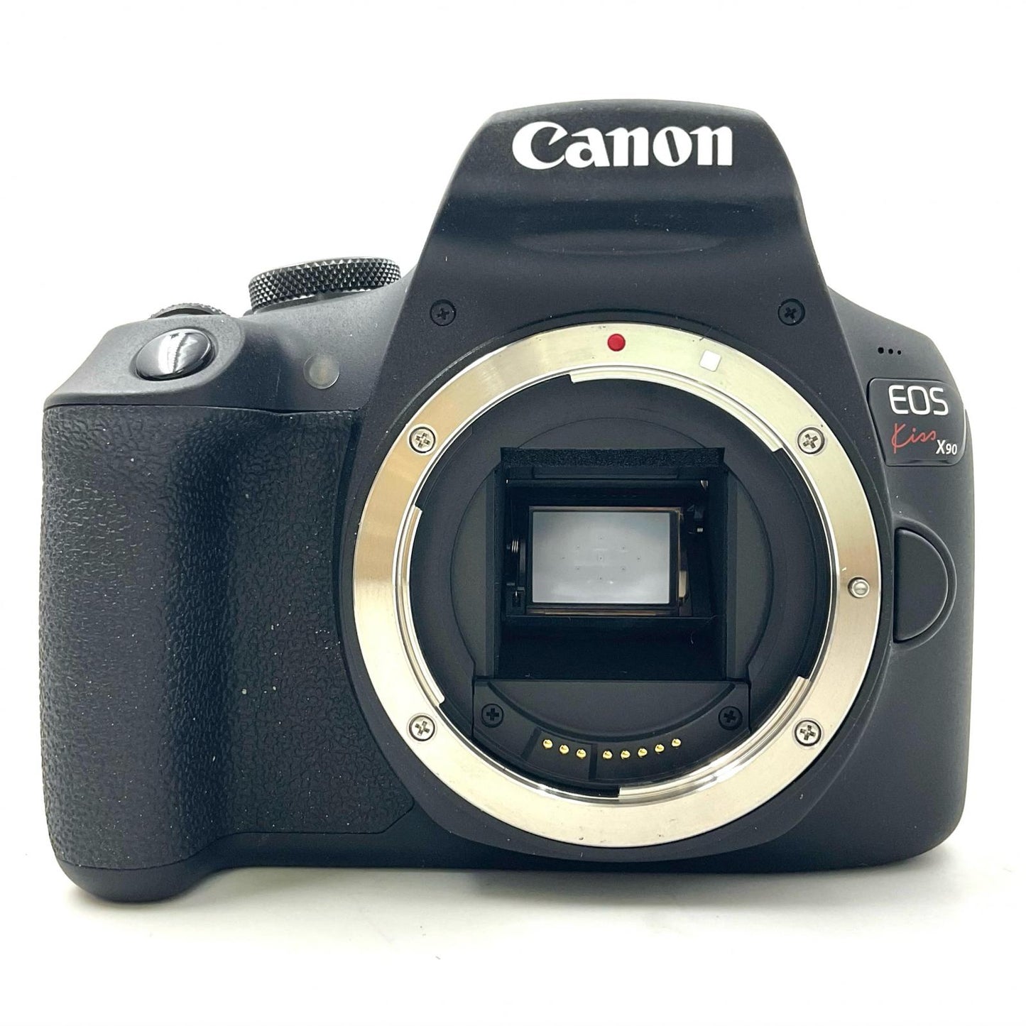 【全額返金保証】【最速発送】Canon デジタル一眼 EOS Kiss X90 EF-S18-55 IS II レンズキット ブラック 美品 動作確認済