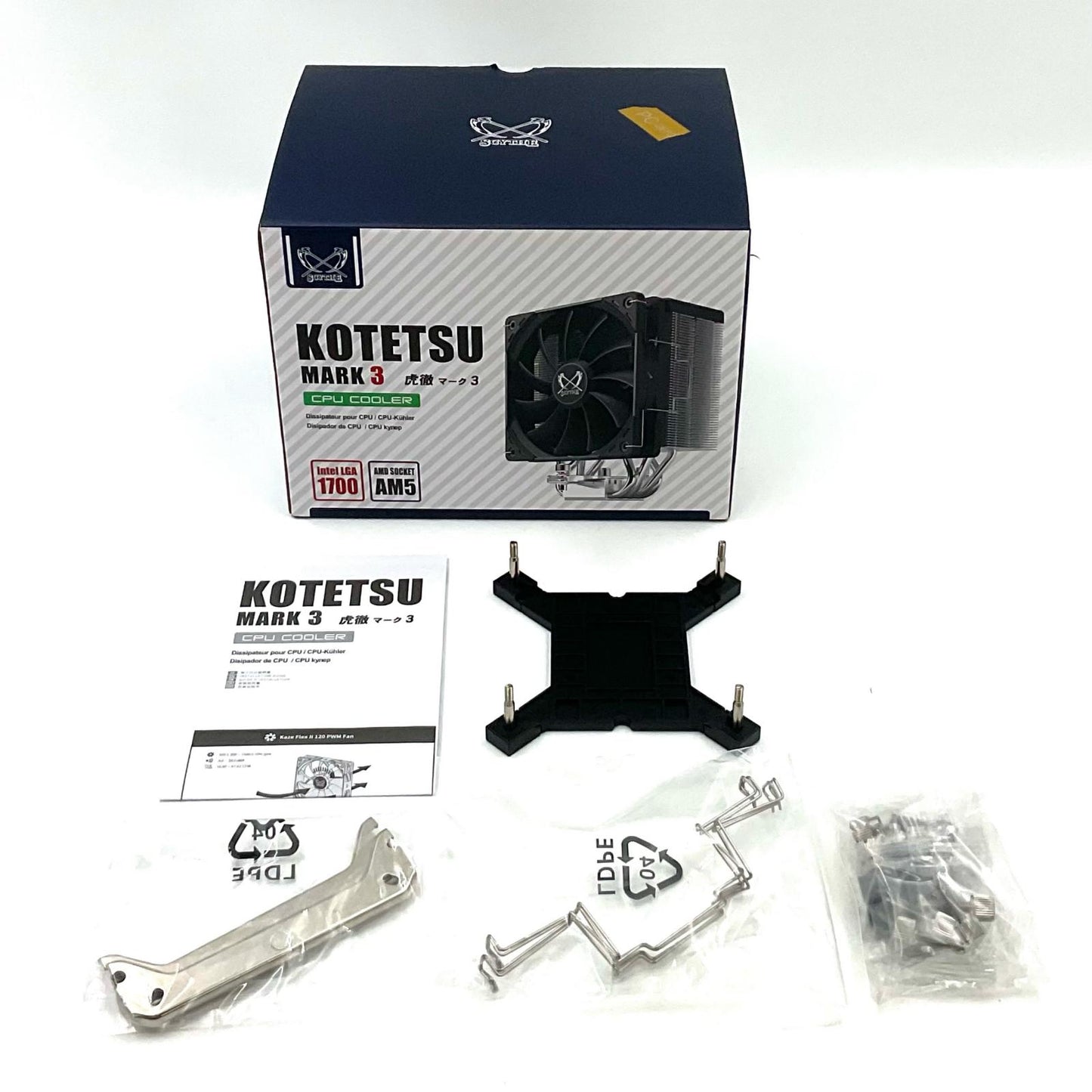 【全額返金保証】【最速発送】SCYTHE CPUクーラー KOTETSU MARK3 超美品 動作確認済