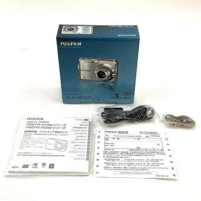 【最速発送】FUJIFILM コンパクトデジタルカメラ FINEPIX AX300 シルバー【難有】