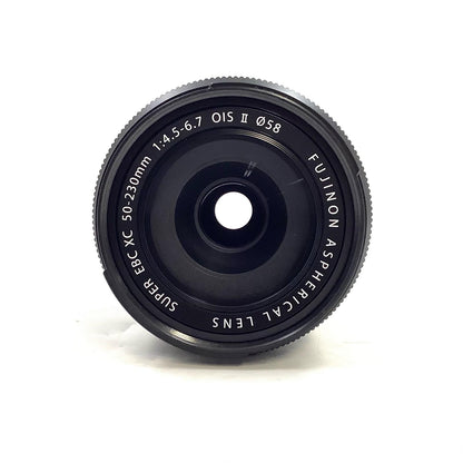 【全額返金保証】【最速発送】FUJIFILM フジノンレンズ XC50-230mmF4.5-6.7 OIS II [ブラック] 超美品 動作確認済