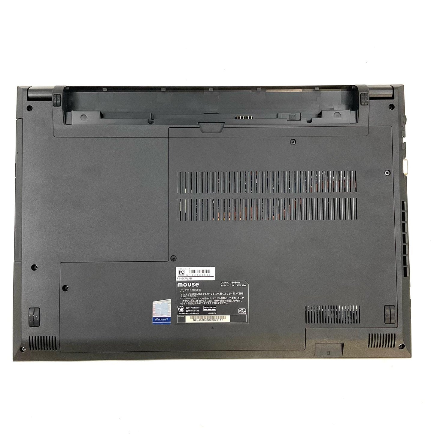【最速発送】MouseComputer Mouse F5 F5-i3CMLAB i3-10110U 16GB SSD 256GB【難有】