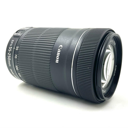 【全額返金保証】【最速発送】Canon EF-S55-250mm F4-5.6 IS STM 美品 動作確認済