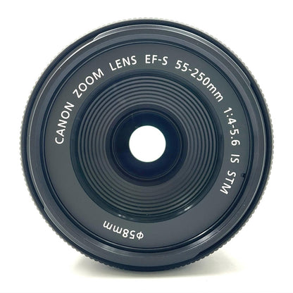 【全額返金保証】【最速発送】Canon EF-S55-250mm F4-5.6 IS STM 美品 動作確認済