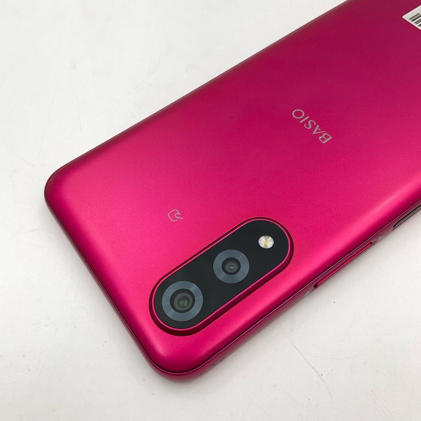 【全額返金保証】【最速発送】京セラ BASIO Active3 64GB レッド au SIMフリー KYG04 白ロム 動作確認済