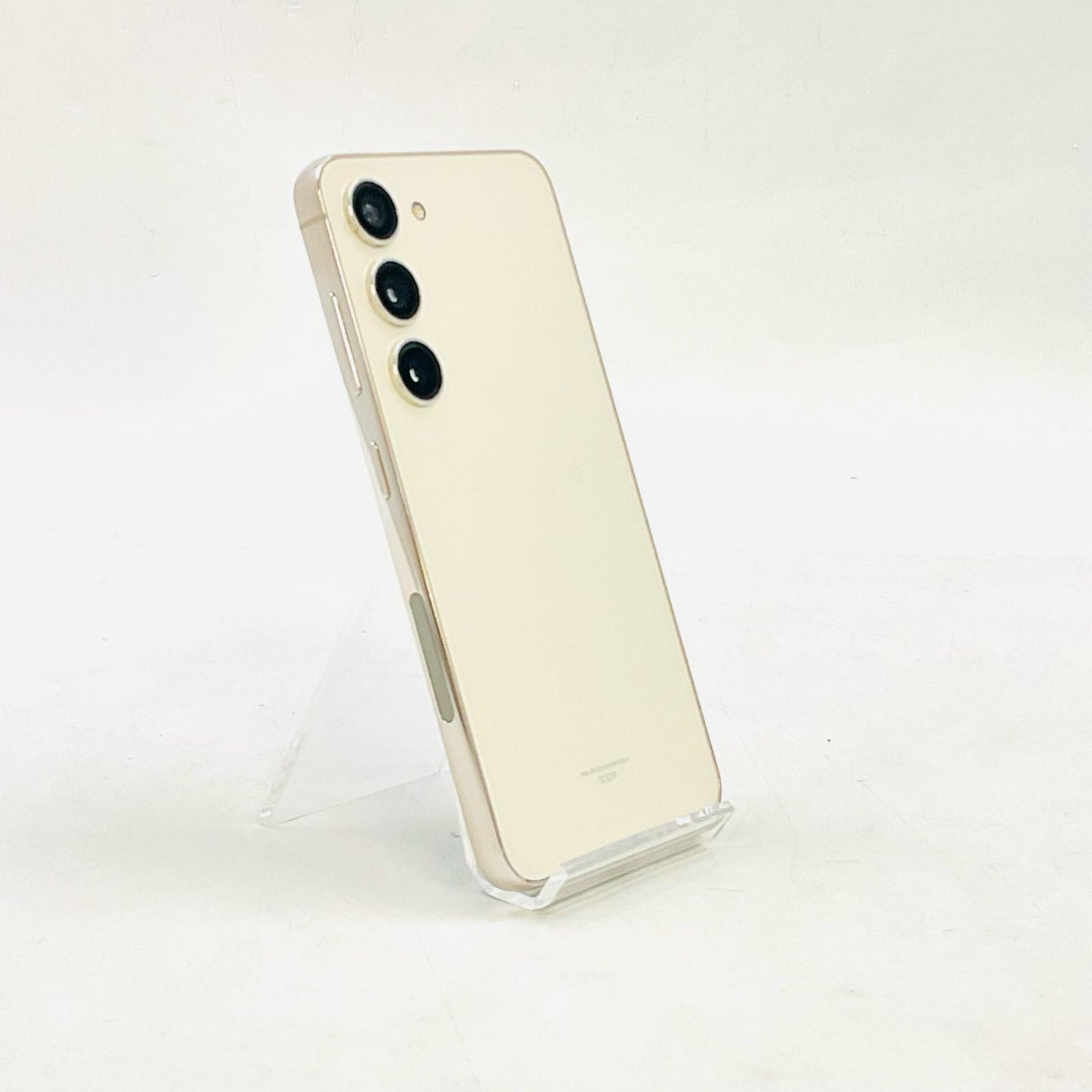 【全額返金保証】【最速発送】SAMSUNG Galaxy S23 256GB クリーム au SIMフリー SCG19 白ロム 美品 動作確認済