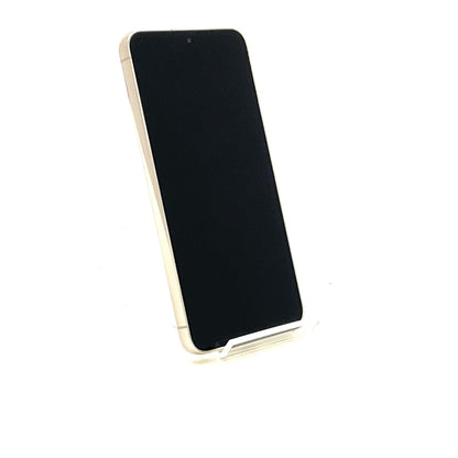 【全額返金保証】【最速発送】SAMSUNG Galaxy S23 256GB クリーム au SIMフリー SCG19 白ロム 美品 動作確認済