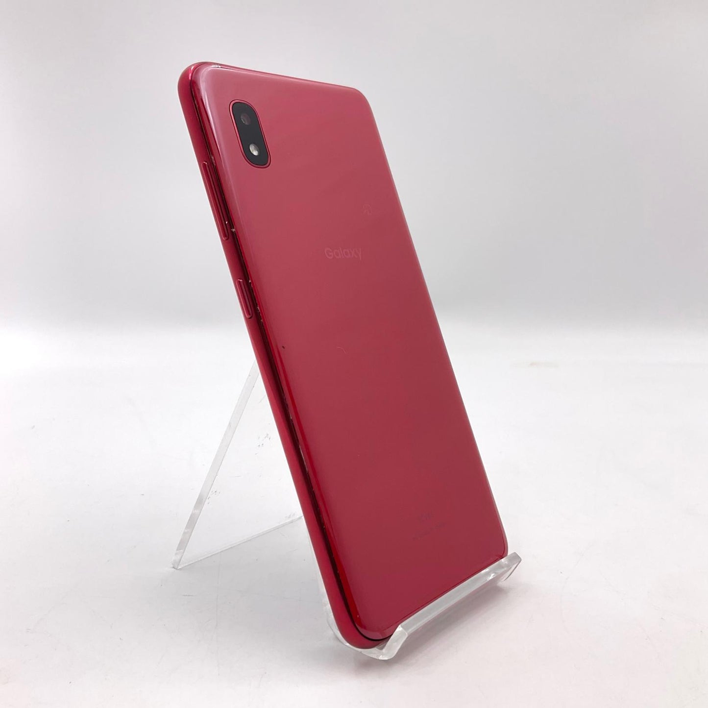 【最速発送】SAMSUNG Galaxy A20 32GB レッド au SIMフリー SCV46 白ロム【難有】