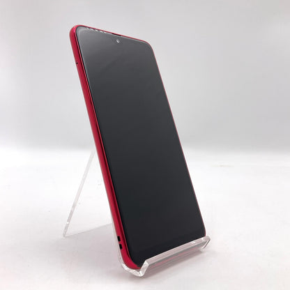 【最速発送】SAMSUNG Galaxy A20 32GB レッド au SIMフリー SCV46 白ロム【難有】