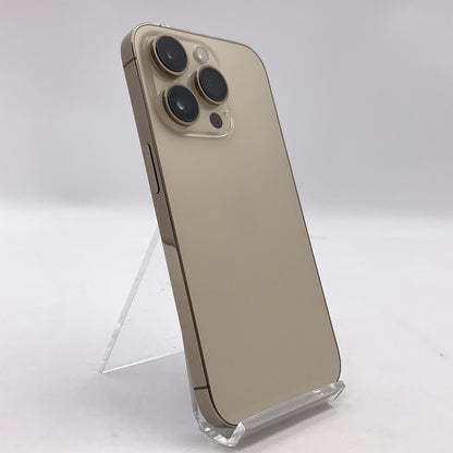 【全額返金保証】【最速発送】Apple iPhone iPhone Pro 14 256GB ゴールド SIMフリー 白ロム 動作確認済 85%