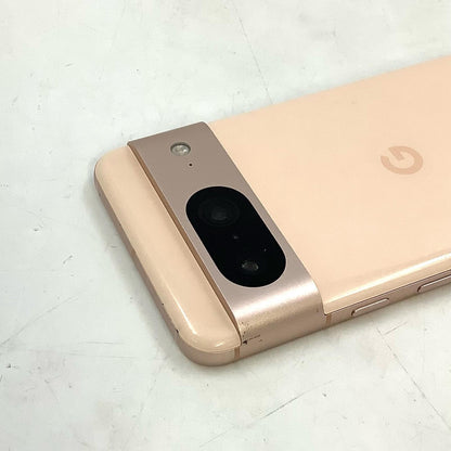 【全額返金保証】【最速発送】Google Pixel 8 128GB ローズ au SIMフリー 白ロム 動作確認済