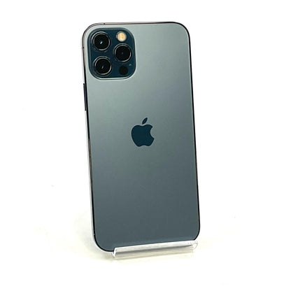 【全額返金保証】【最速発送】Apple iPhone iPhone 12 Pro 256GB ブルー docomo 白ロム 美品 動作確認済 80%