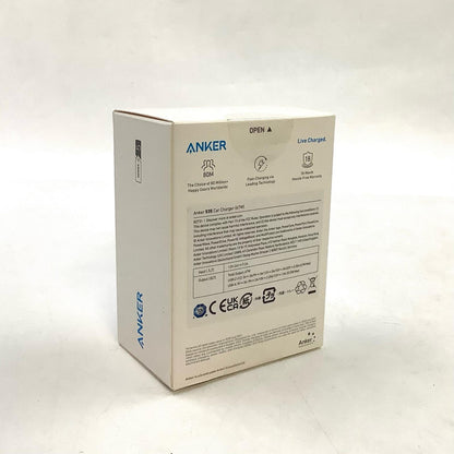 【全額返金保証】【最速発送】ANKER 535 Car Charger 67W Gray 1 新品未開封 即納OK