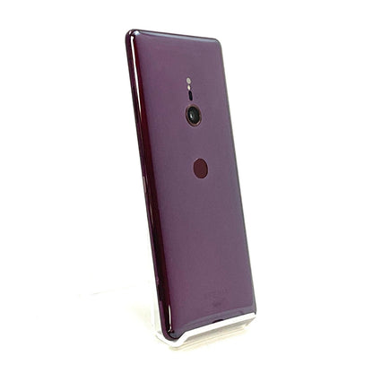 【全額返金保証】【最速発送】Sony Xperia XZ3 64GB ボルドーレッド au SIMフリー SOV39 白ロム 動作確認済