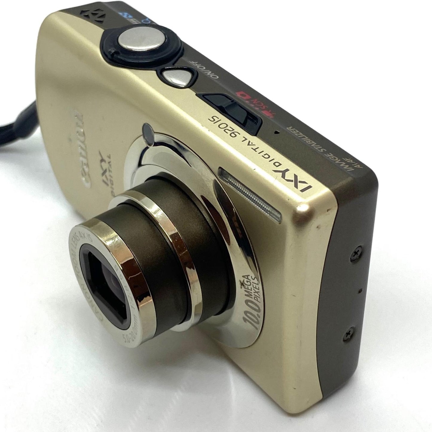 【全額返金保証】【最速発送】Canon コンパクトデジタルカメラ IXY DIGITAL 920 IS ゴールド 動作確認済