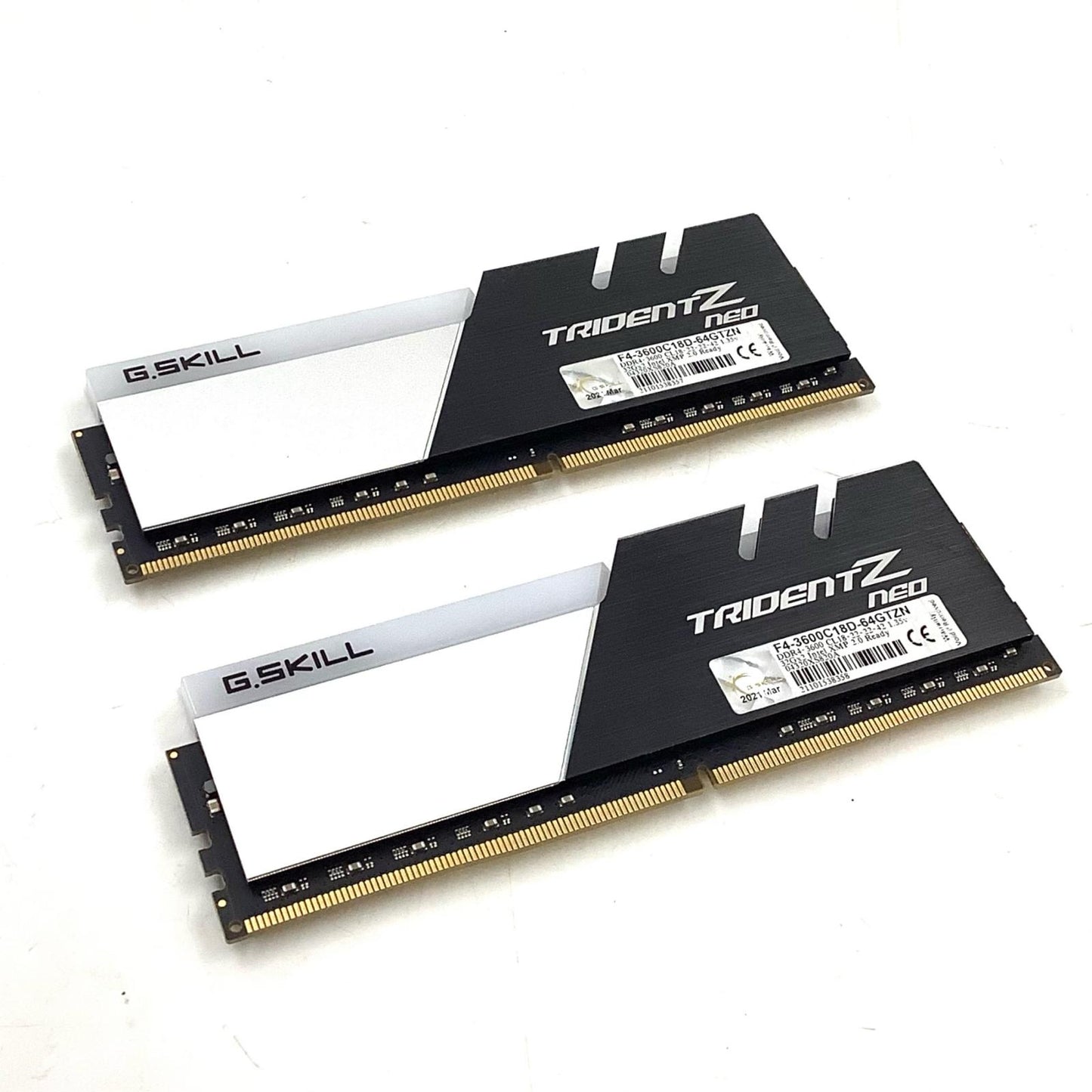 【全額返金保証】【最速発送】G.skill メモリ F4-3600C18D-64GTZN 美品 動作確認済