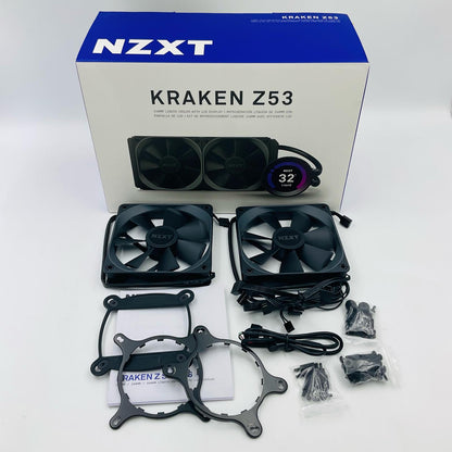 【全額返金保証】【最速発送】NZXT CPUクーラー KRAKEN Z53 美品 動作確認済
