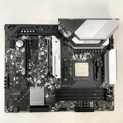 【全額返金保証】【最速発送】ASRock/AMD CPU+マザーボード AMD Ryzen9 5950X+B550 STEEL LEGEND 美品 動作確認済
