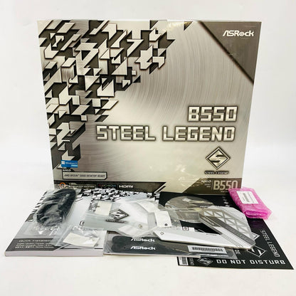 【全額返金保証】【最速発送】ASRock/AMD CPU+マザーボード AMD Ryzen9 5950X+B550 STEEL LEGEND 美品 動作確認済