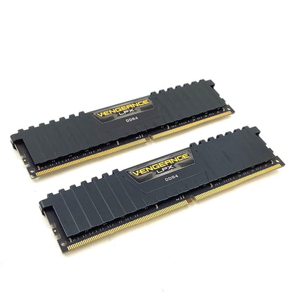 【全額返金保証】【最速発送】CORSAIR メモリ DDR4 2400MHz 16GB×２（32GB） 美品 動作確認済