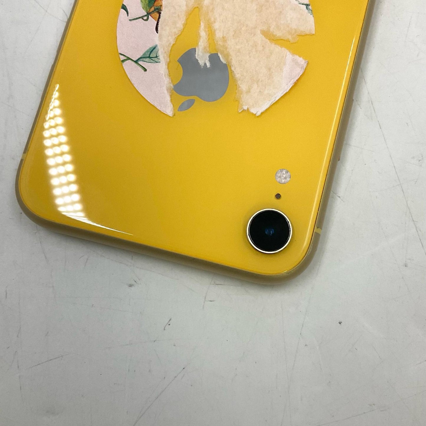 【最速発送】Apple iPhone iPhone XR 64GB イエロー SIMフリー 白ロム【難有】 79%